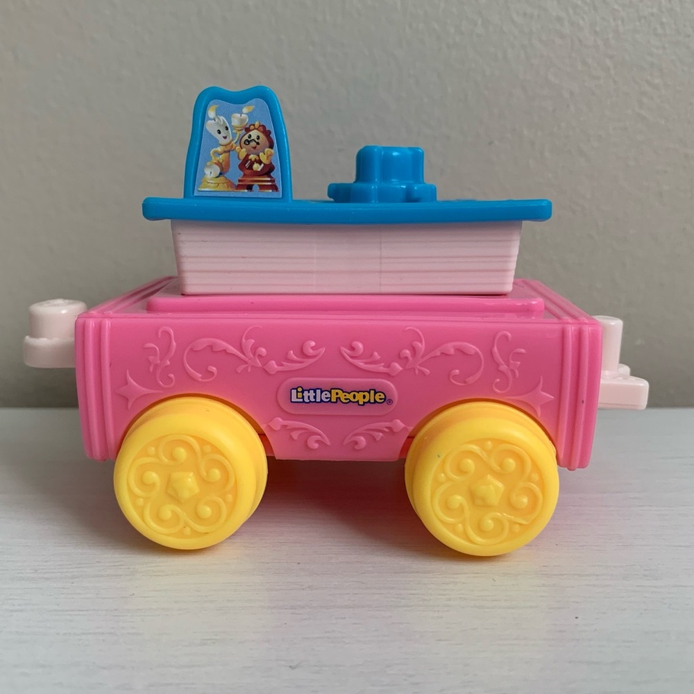 Fisher-Price Little People Disney Princess Parade Float Belle Beauty & Beast